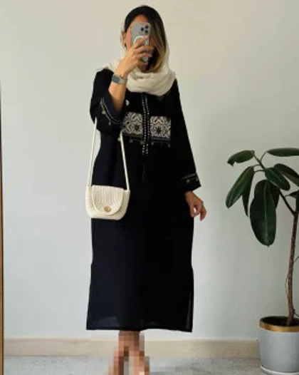 کفتان مشکی محرمی مجلسی هیوا