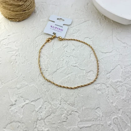 پابند زنانه ژوپینگ طرح موج طلایی