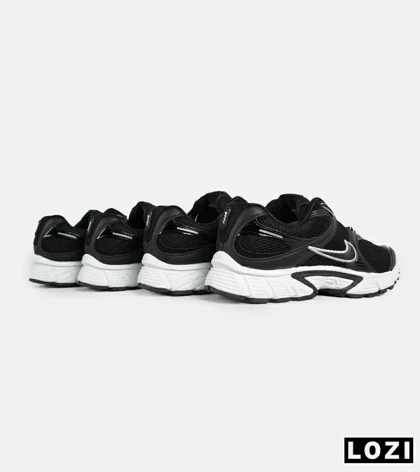 کفش کتانی مردانه و زنانه مشکی سفید نایک NIKE v5 RNR مدل 7329