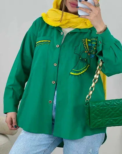 مانتو گلدوزی چهره (41)کد3292