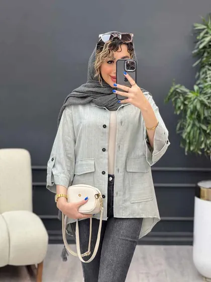 مانتو آستین پاگن هیوا