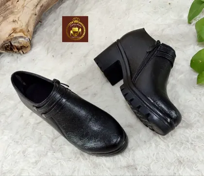 کفش طبی مجلسی و اداری زنان مدل دیفن چرمی