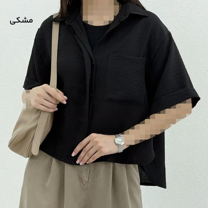 شومیز زنانه شانتون تک جیب | آی بولک