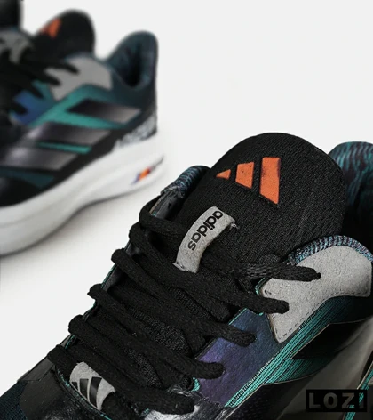 کفش کتانی مردانه و زنانه مشکی سبز Adidas Adizero مدل 7192