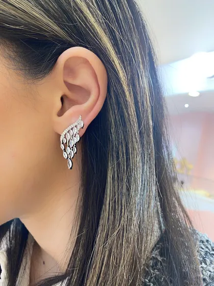 گوشواره جواهری