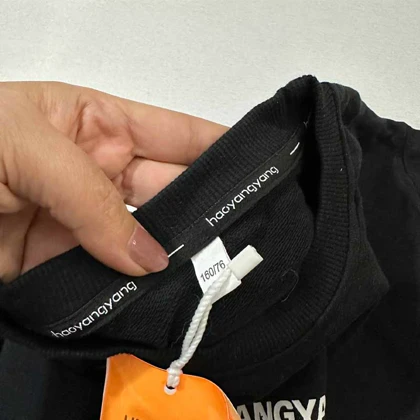 بلوز دورس مشکی بچه گانه HAOYAGYANG اورجینال