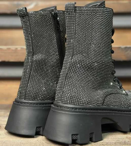 بوت زنانه فول نگین