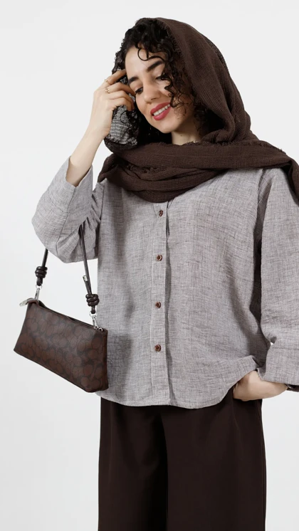 شومیز دونخ لینن ثمین