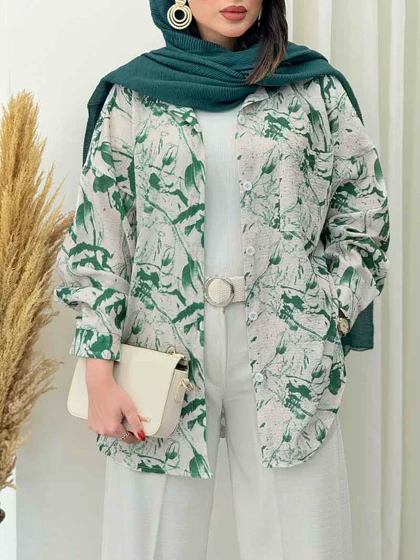 مانتو طرح دار آنیا