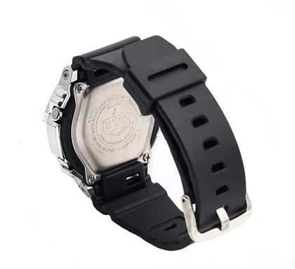 ساعت زنانه جی شاک GM-S2100 قاب سیلور صفحه آبرنگ