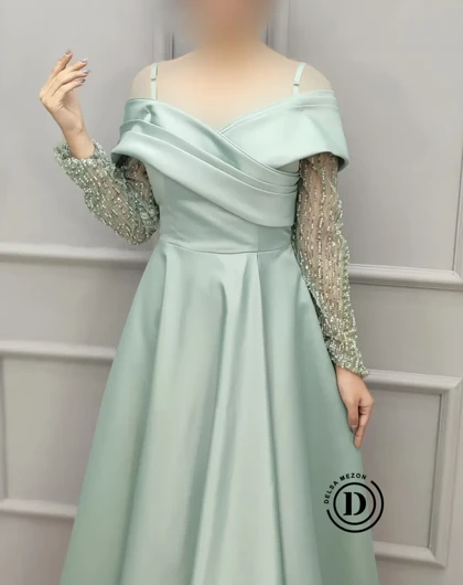 پیراهن بلند آیلین 7052