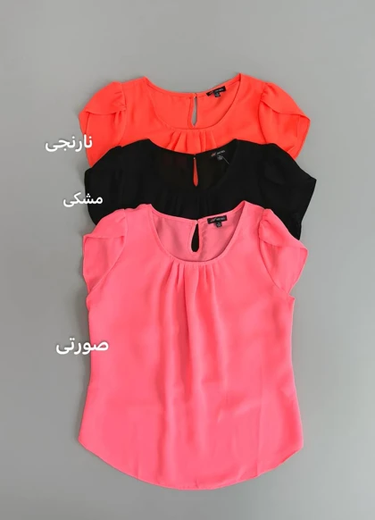 تاپ کرپ حریر آستین لاله 2 کد 2781