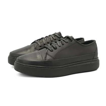 کفش ونس چرم طبیعی مردانه استار مدل Flat shoes - 0150
