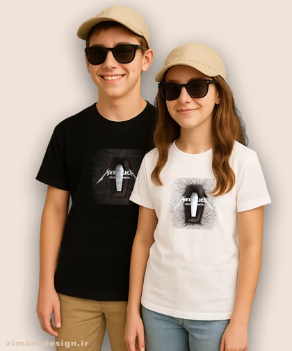 تیشرت بچگانه طرح متالیکا کد 924