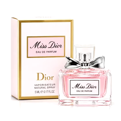 عطر مینیاتوری دیور میس دیور Miss Dior ادو پرفیوم 5 میل