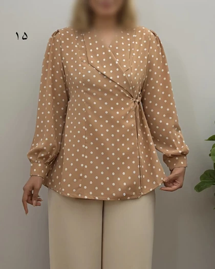 شومیز شیک الیزه مدل رخساره
