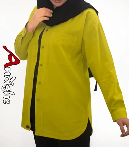 مانتو کتان زنانه مدل میراندا