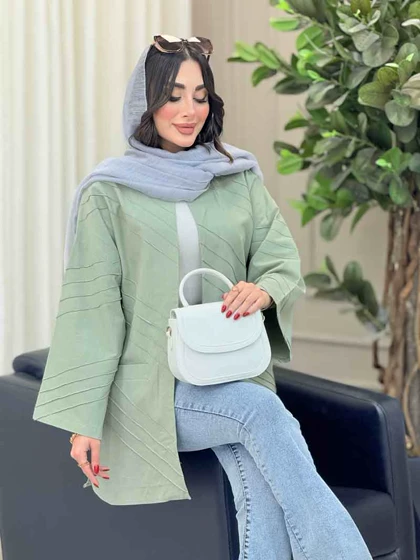 مانتو برش‌دار بغل چاک