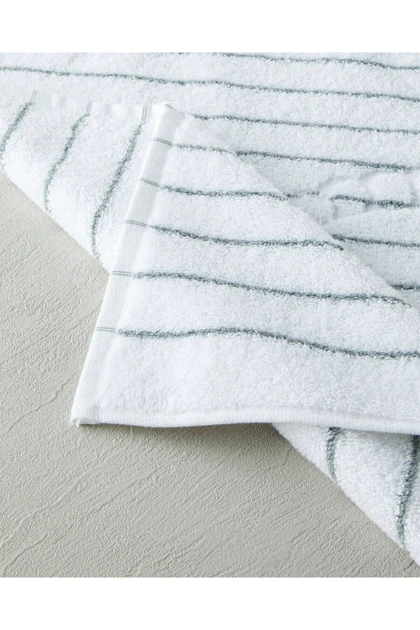 حوله پا English Home مدل Mono Stripe پنبه‌ای