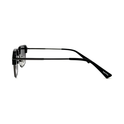 عینک آفتابی سوپر استپ مدل ST0860 C01 گان متال مشکی