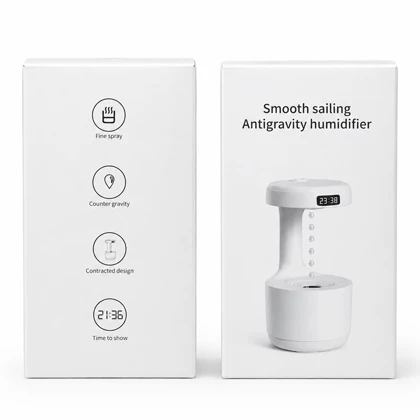 دستگاه بخور سرد و رطوبت ساز ضد جاذبه مدل Humidifier ظرفیت 600 میلی لیتر