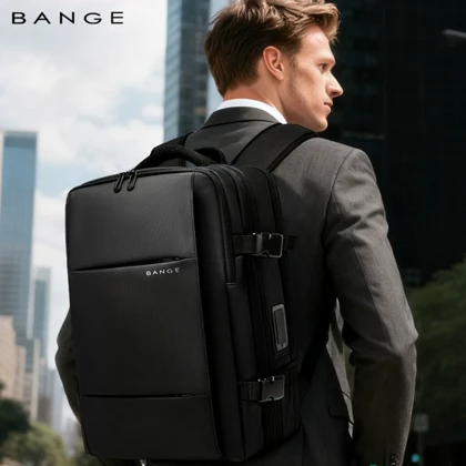 کوله پشتی 40 لیتری بنج BANGE اصل مدل BG-3028-1 قفل دار با پمپ وکیوم