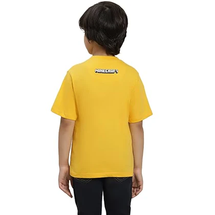 تیشرت طرح ماینکرافت | Minecraft Printed Boy's T-Shirt کد 254597
