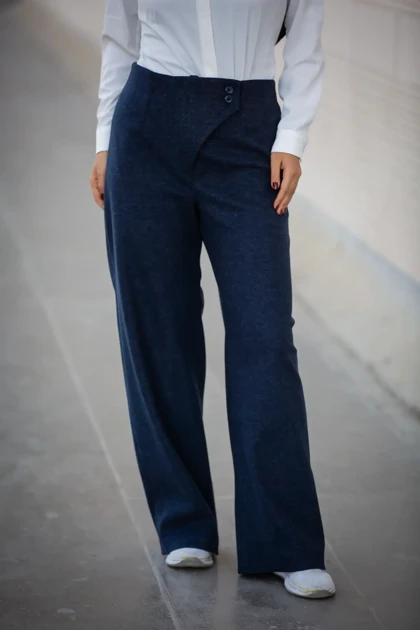 شلوار فوتر نقاب کج