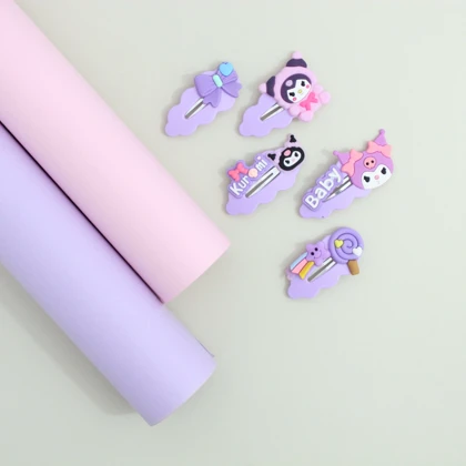 گل سر 5 عددی تم سانریو – پک فانتزی با طراحی شاد کرومی و مای ملودی