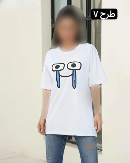 تیشرت لانگ کارتونی 3067