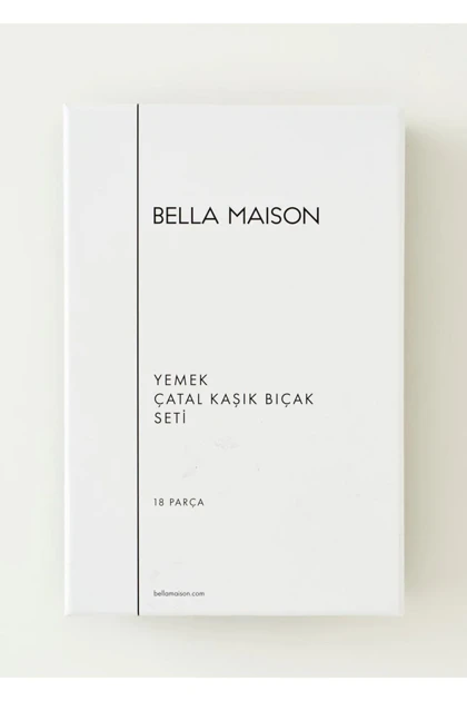 ست قاشق چنگال کارد 12 نفره Bella Maison مدل Siena