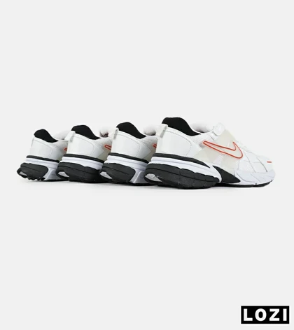کفش کتانی مردانه و زنانه سفید قرمز مشکی Nike cushlon مدل 7445
