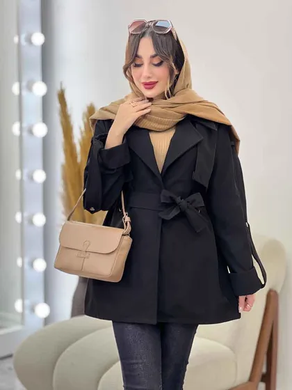 بارانی کمر پاگن ژیله دار