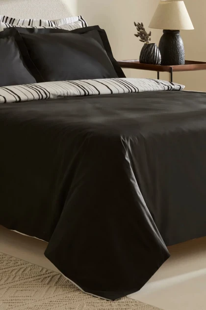 سرویس روتختی دو نفره Karaca Home مدل Cool Stripe پنبه پلی‌استر