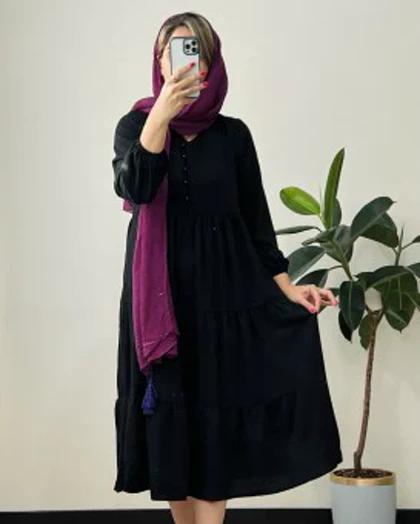 پیراهن مانتویی کمند