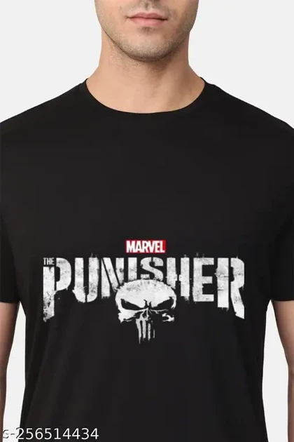 تیشرت طرح مارول پانیشر | Marvel Punisher design t-shirt کد 259211