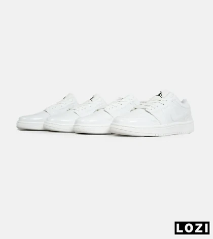 کفش کتانی مردانه سفید نایک NIKE jordan 1 مدل 5963