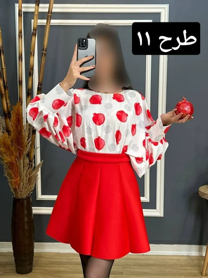 شومیز یلدایی کد 1495