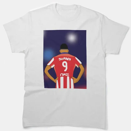 تیشرت ورزشی اتلتیکو مادرید | تیشرت Atletico madrid طرح Luis Suarez Graphic کد 144477