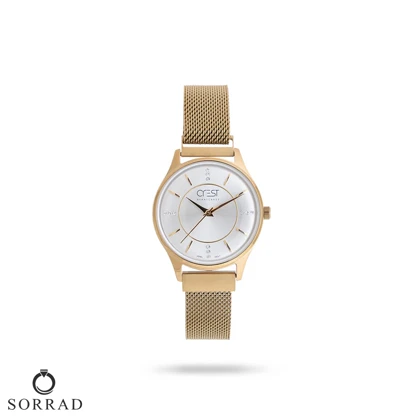 ساعت مچی عقربه‌ای زنانه کرست | مدل Crest 6203-3