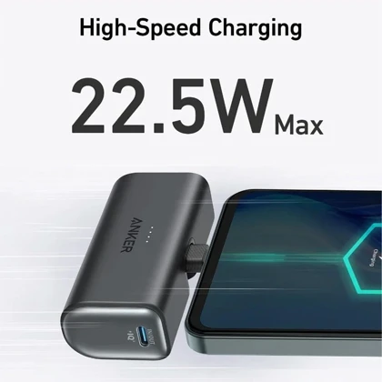 پاور بانک انکر Anker مدل A1645H11 ظرفیت 5000 میلی آمپر ساعت