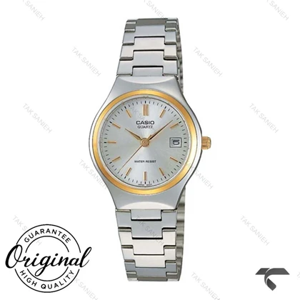ساعت کاسیو زنانه LTP-1170G-7ARDF دو رنگ طلایی Casio-10268-L