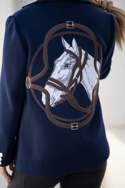 کت "مایا" رنگ سورمه ای