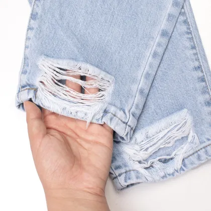 شلوار جین مام زاپ‌دار 2