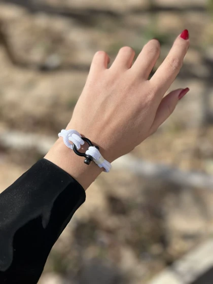 دستبند طنابی امگا اسپورت کد omg10013 گالری موژان حیدری