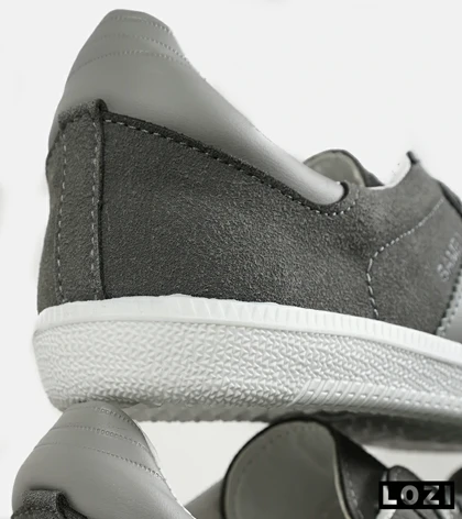 کفش کتانی مردانه و زنانه سامبا طوسی ADIDAS Samba مدل 7298