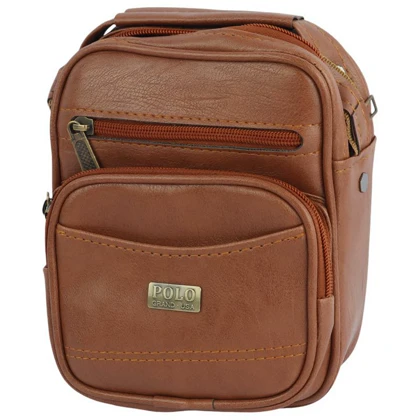 کیف دوشی چرمی POLO مدل MC-153