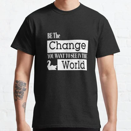 تیشرت prison break طرح Be The Change You Want To See In The World Prison Break