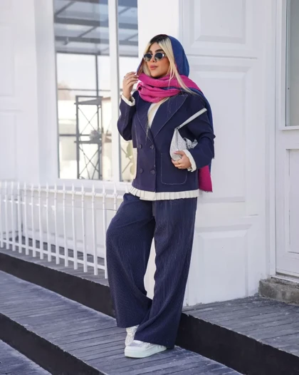 ست کت و شلوار زنانه آندیا