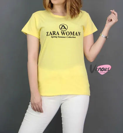 تیشرت طرح ZARA WOMAN